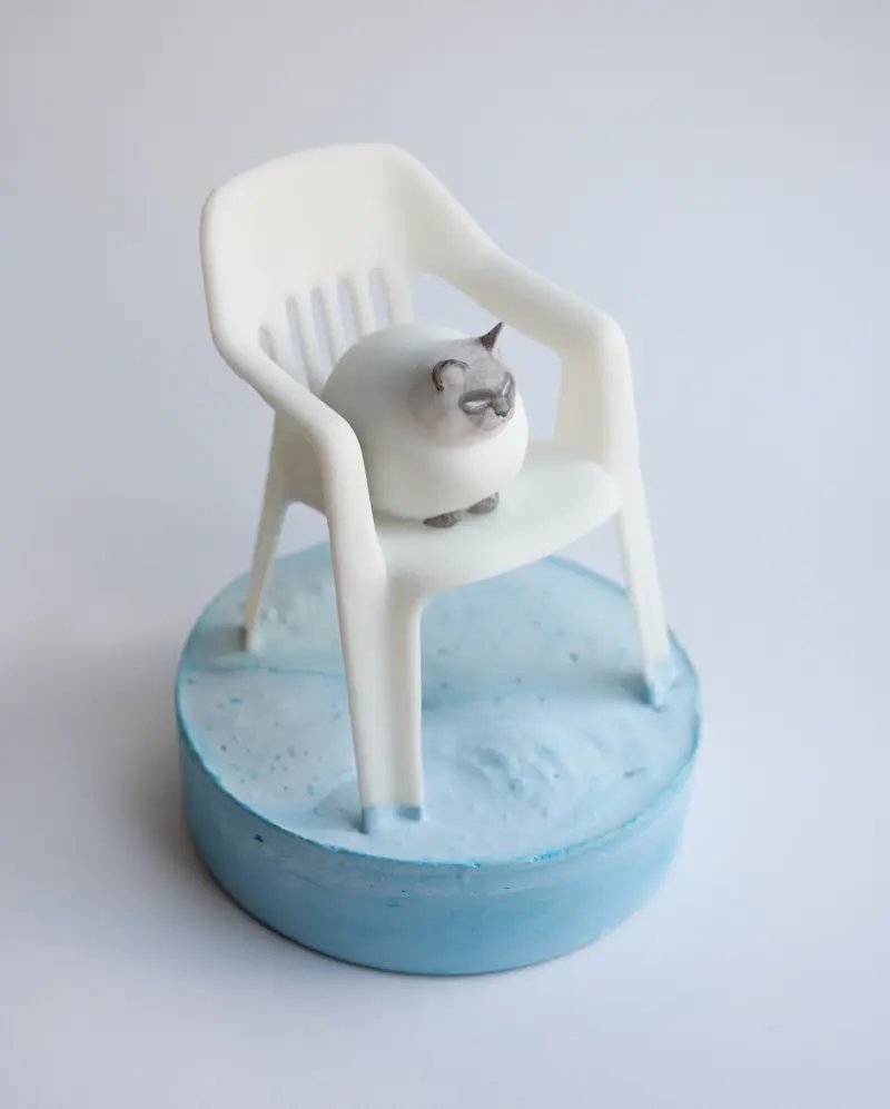 varya schuka &mdash; Кот на стуле 2